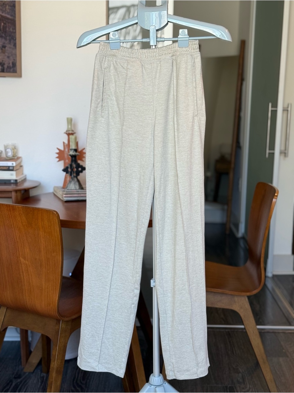 GAP Fit - Heather Beige Breathable Active Pants